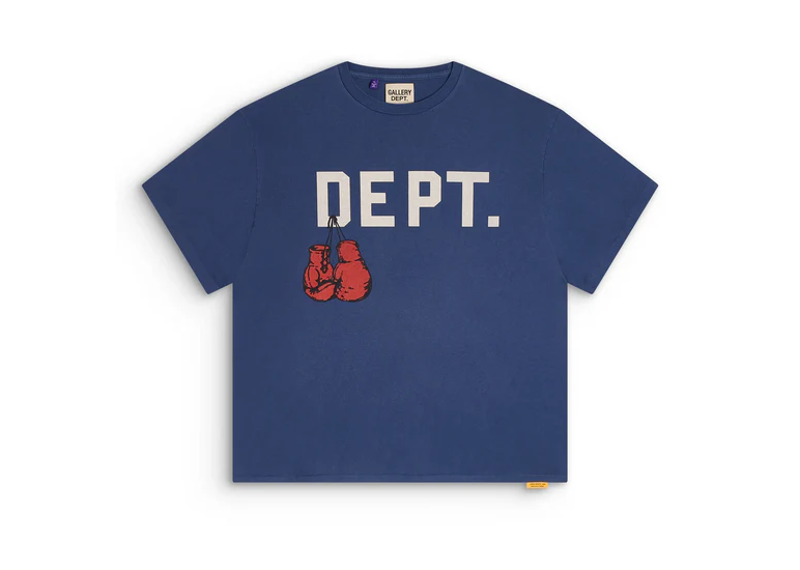 Gallery Dept Boxing T-Shirt - Navy