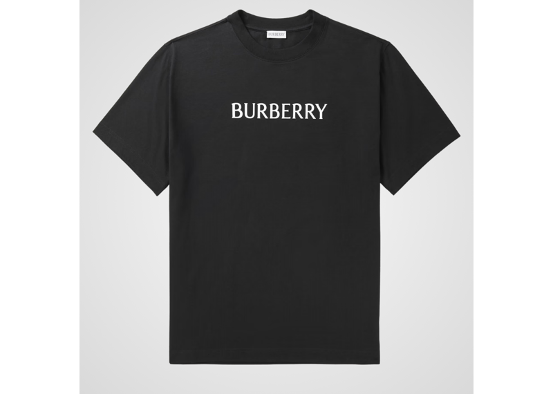 Burberry Seth Logo T-Shirt - Black