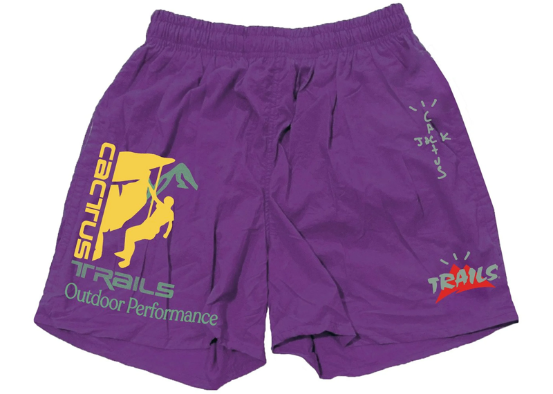 Travis Scott Climb Shorts - Purple (SS20)
