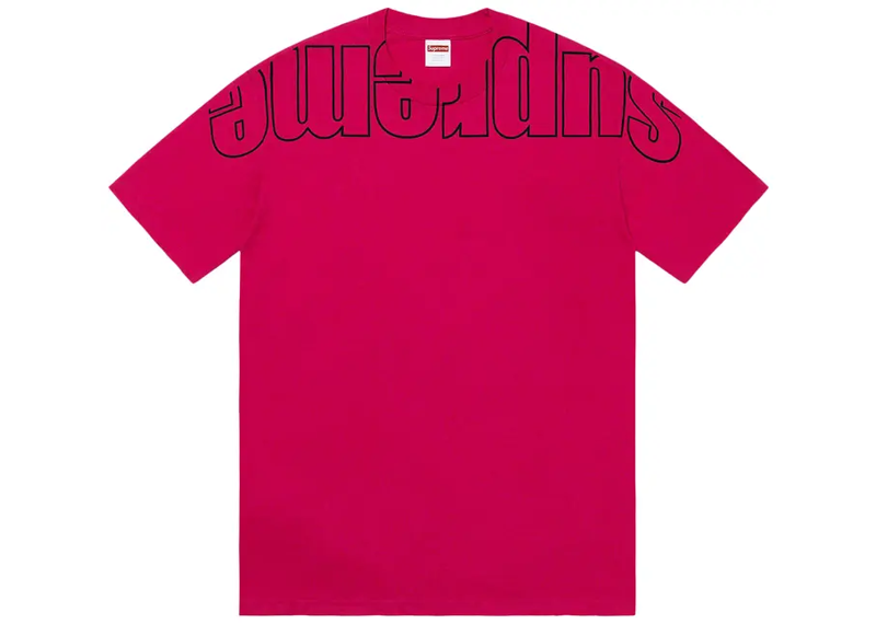 Supreme Upside Down Tee Magenta