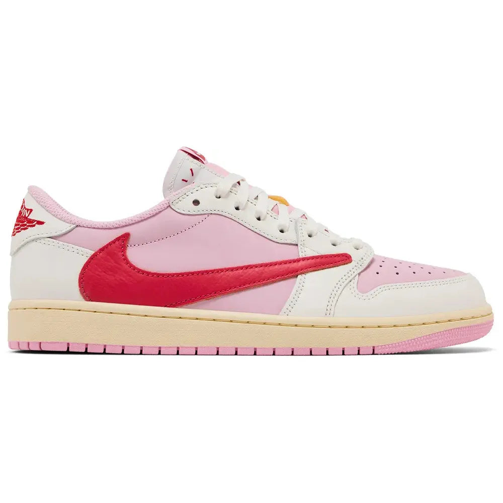 Travis Scott x Air Jordan 1 Retro Low OG 'Sail Tropical Pink'