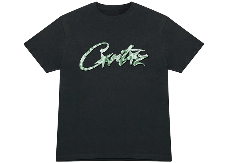 Corteiz Dollar T-Shirt - Black (FW23)