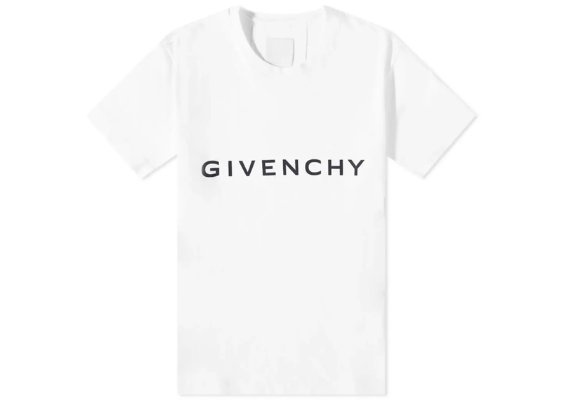 Givenchy Paris Archetype Paris Logo T-Shirt - White