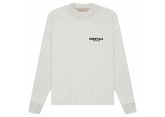 Fear Of God Essentials Long Sleeve T-Shirt - Light Oatmeal (SS22)