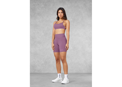 The Giving Movement 6.5 inch Biker Shorts - Mauve