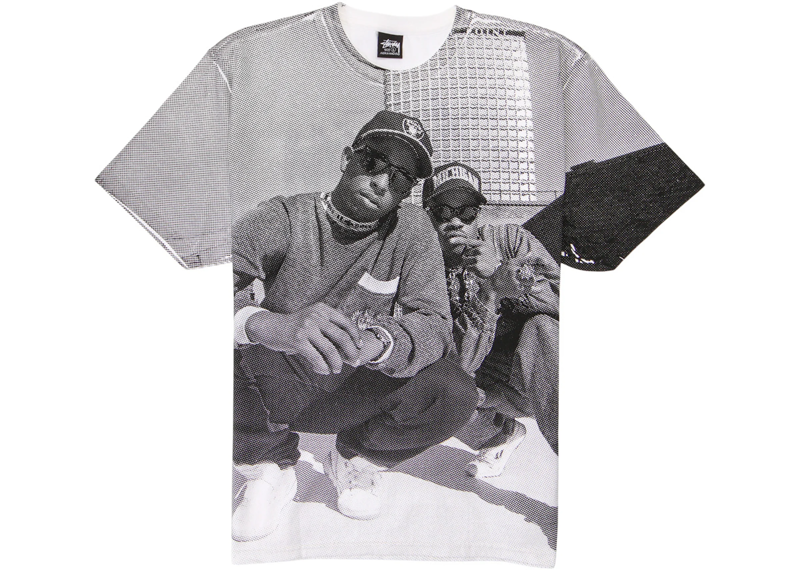 Stussy x Gang Starr T-Shirt - White