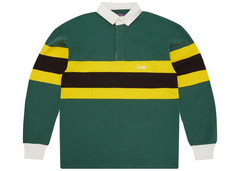 Corteiz Rugby Shirt - Forest Green