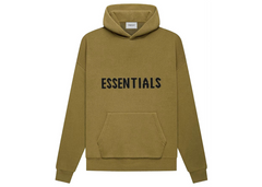 Fear Of God Essentials Knit Hoodie - Amber (FW21)