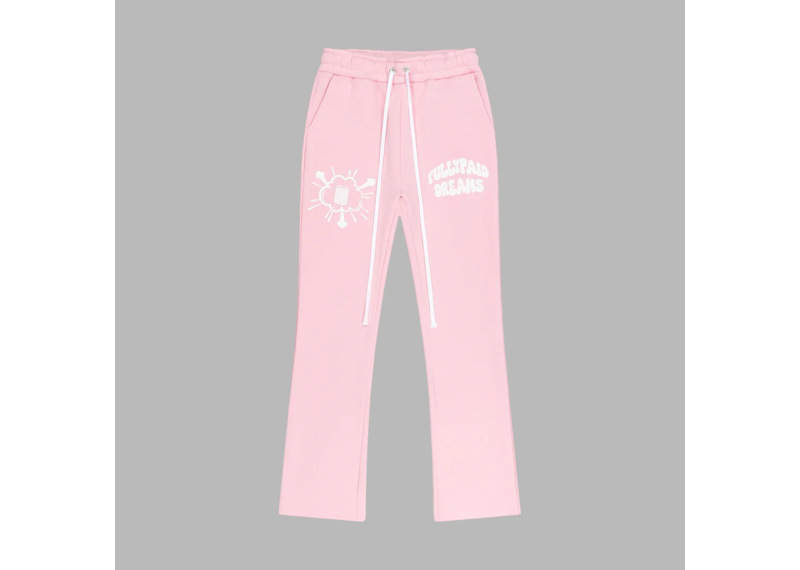 FullyPaid Clothing Dreams Joggers - Pink/White