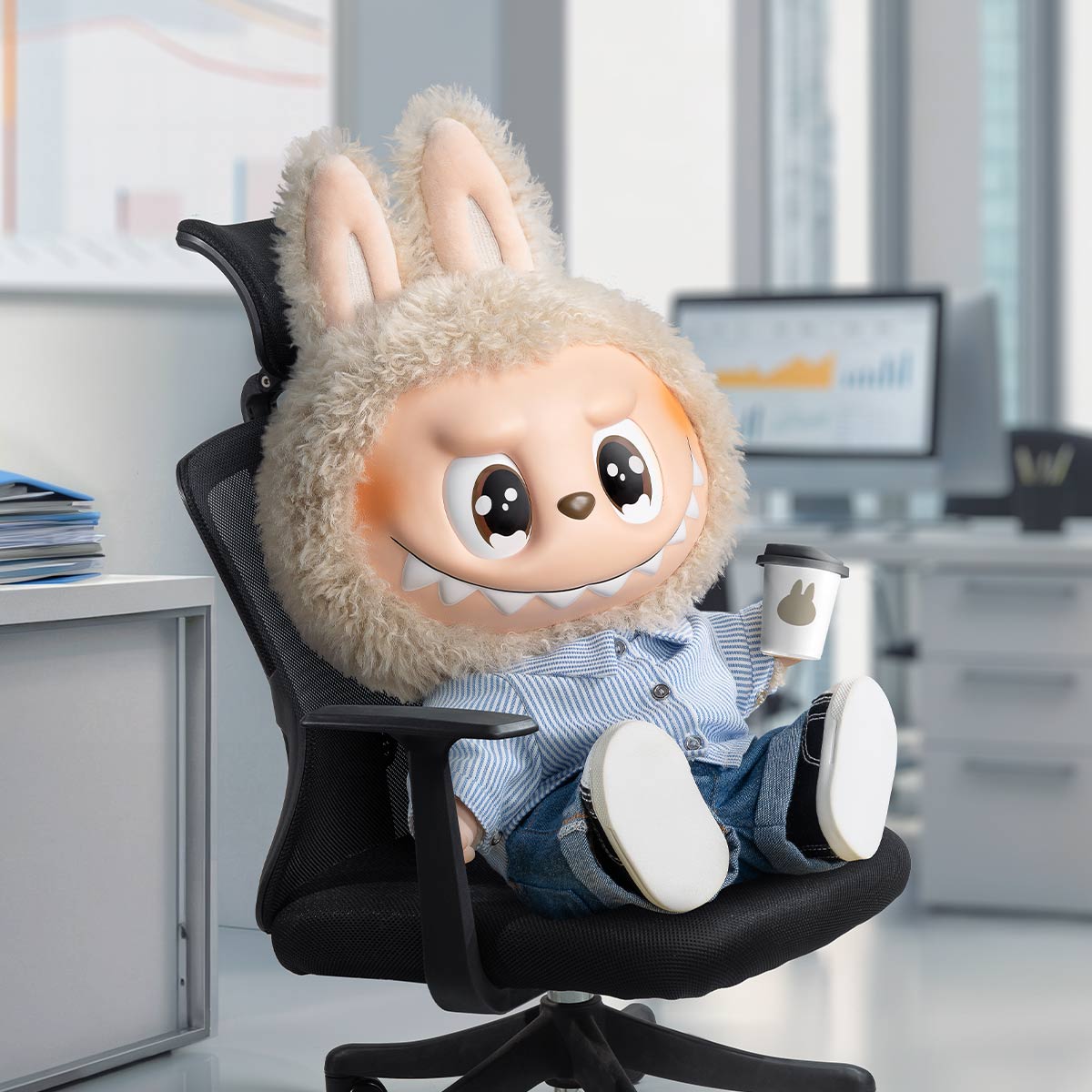 Labubu Flip With Me Plush Doll