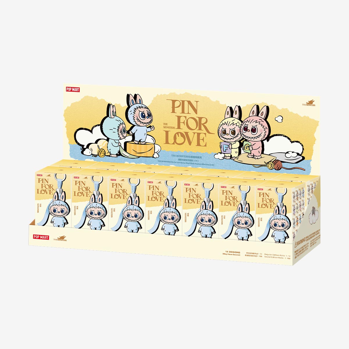 Labubu Pin For Love (A-M)