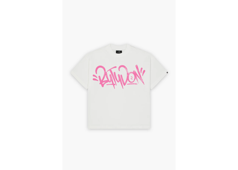 By Tydon Graffiti T-Shirt - White/Pink