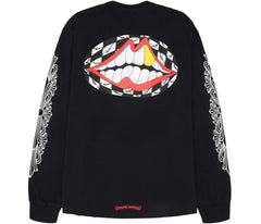 Chrome Hearts Matty Boy Flower Chomper Crewneck Black