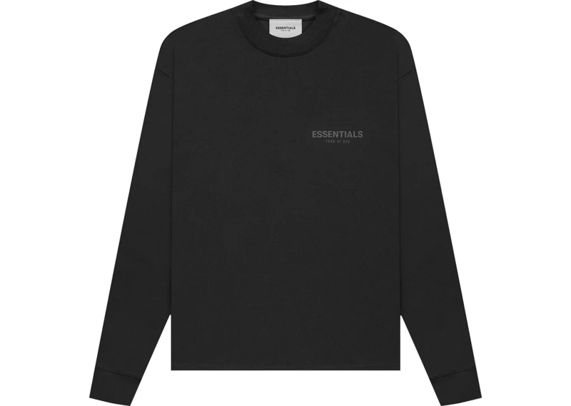 Fear Of God Essentials Long Sleeve T-Shirt - Stretch Limo (FW21)