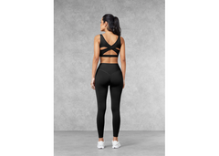 The Giving Movement 24 inch High Rise Leggings - Pitch Black