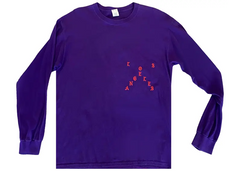 Kanye West Los Angeles Pablo Pop-Up We Young And We Alive L/S Tee Purple