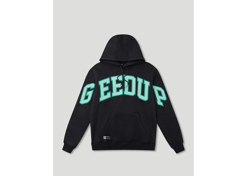 Geedup Co Team Logo Hoodie - Navy Teal