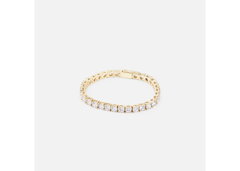 ZURUCCA 5MM TENNIS BRACELET- GOLD 8