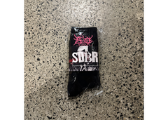 Sweet Dreams Bitter Reality Slam Socks - Black/Pink