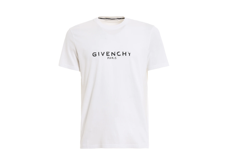 Givenchy Paris Logo T-Shirt - White