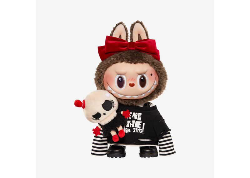 Pop Mart The Monsters Labubu Catch Me If You Like Me Vinyl Doll Gift Box (Black Version)