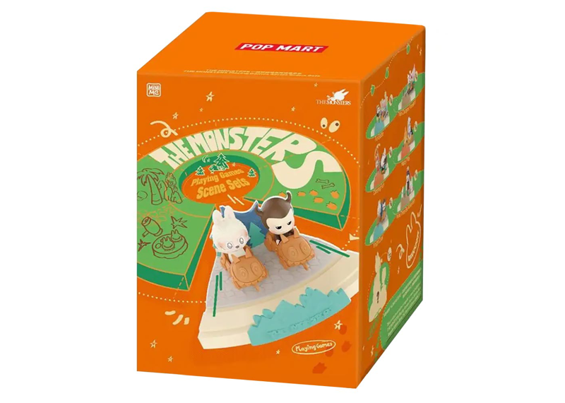 Pop Mart The Monsters Playing Games Series Scene Set Blind Box