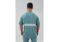 Undrground Relaxed Fit T-Shirt - Slate Blue