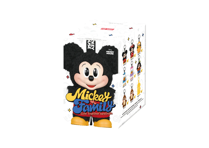 Pop Mart Disney Mickey Family Cute Together Series Plush Pendant Blind Box
