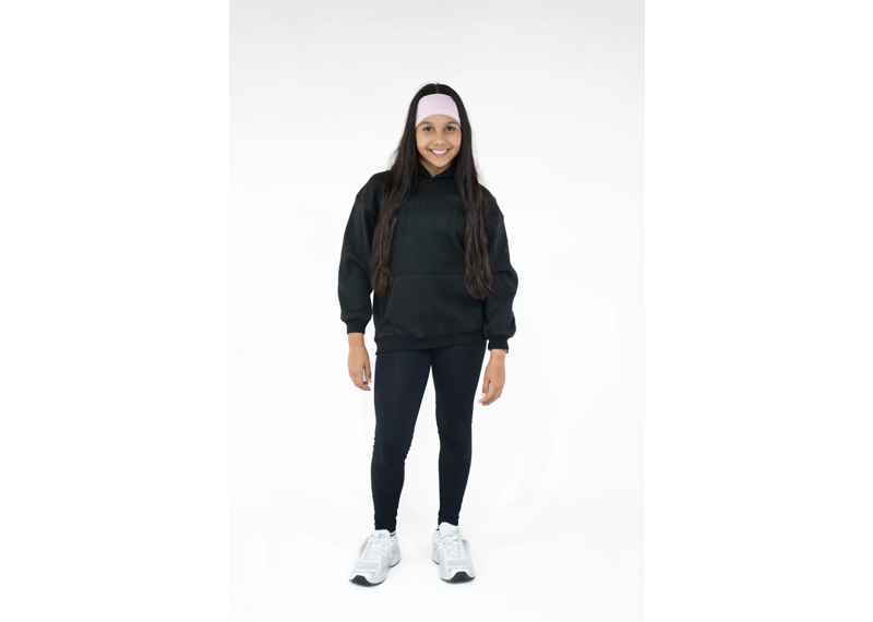 Undrground Moving In Silence Collection Kids Hoodie - Black
