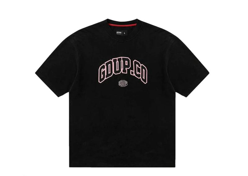 Geedup GDUP CO. T-Shirt Charcoal / Pink