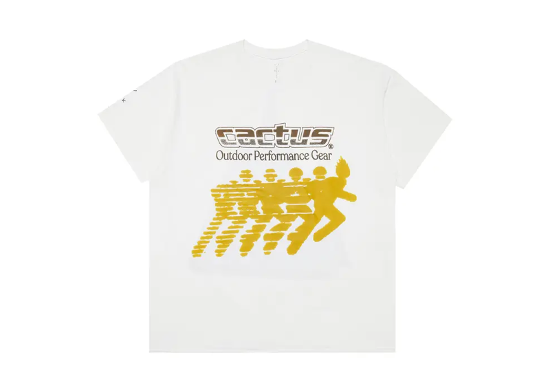 Cactus Jack by Travis Scott Cactus Performance T-Shirt - White