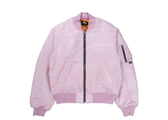 Stussy Dyed Nylon Bomber - Pink