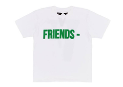 Vlone Green Friends Tee White