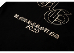 Undrground Ol English Reload T-Shirt - Black/Gold