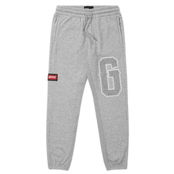 Geedup Co O/S G Trackpants - Grey Marle