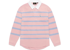 OVO Striped Oxford Rugby Pink/Blue