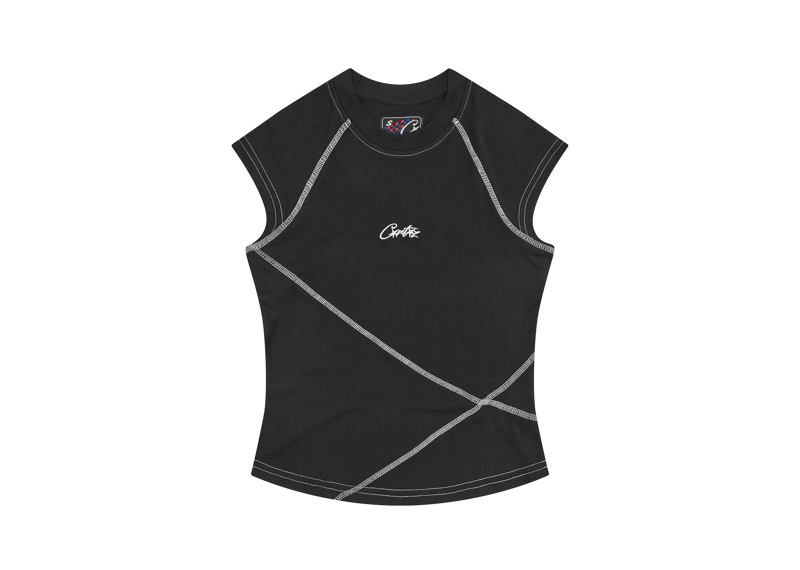 Corteiz Womens Racer Vest - Black