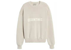 Fear Of God Essentials Knit Sweater - Stone/Oat (SS21)