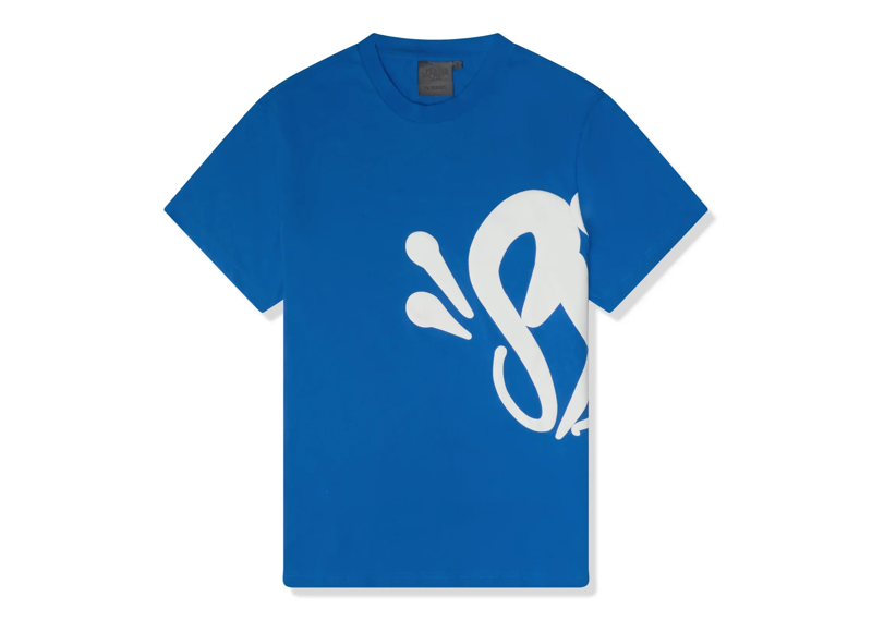 Syna World Logo T-Shirt - Blue/White