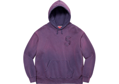 Supreme Overdyed S Logo Hoodie - Purple (SS23)