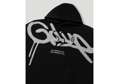 Geedup Co Handstyle G Hoodie - Black/Light Grey