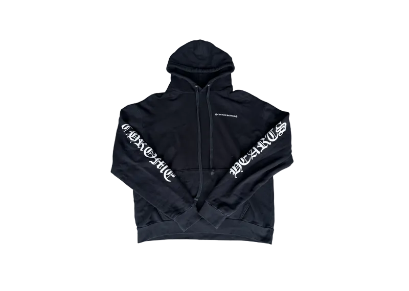 Chrome Hearts Cemetery Cross Tire Tracks Hoodie