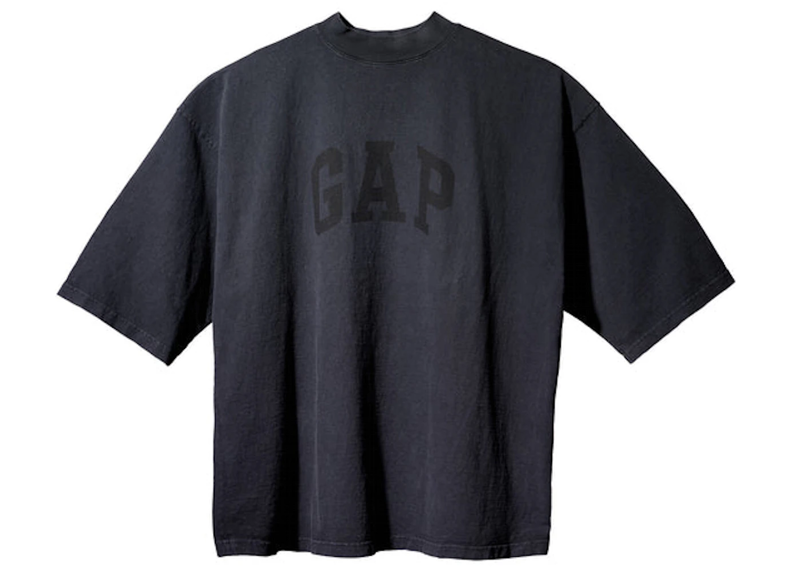 Yeezy x Gap Engineered by Balenciaga Dove 3/4 Sleeve T-Shirt - Black (SS22)