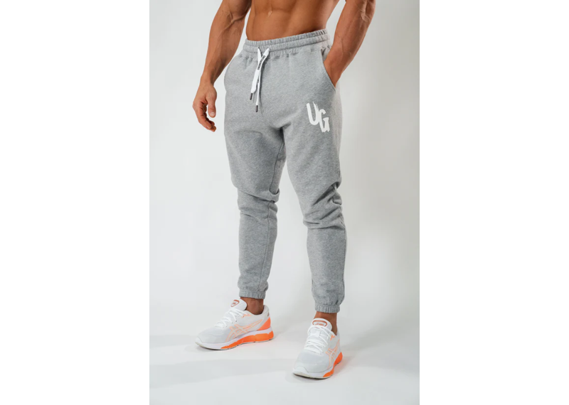Undrground Puff Print Joggers - Grey