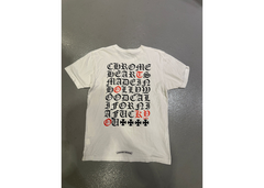 Chrome Hearts Eye Chart T-Shirt - White/Red