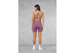 The Giving Movement 6.5 inch Biker Shorts - Mauve