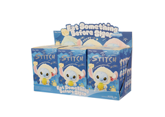 Miniso Top Toy Disney Stich Eating Something Before Sleep Plush Keychain