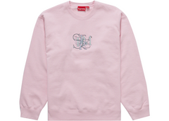 Supreme Overlap Crewneck - Light Pink