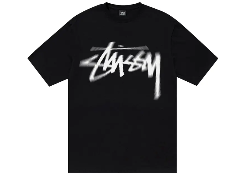 Stussy Dizzy Stock T-Shirt - Black