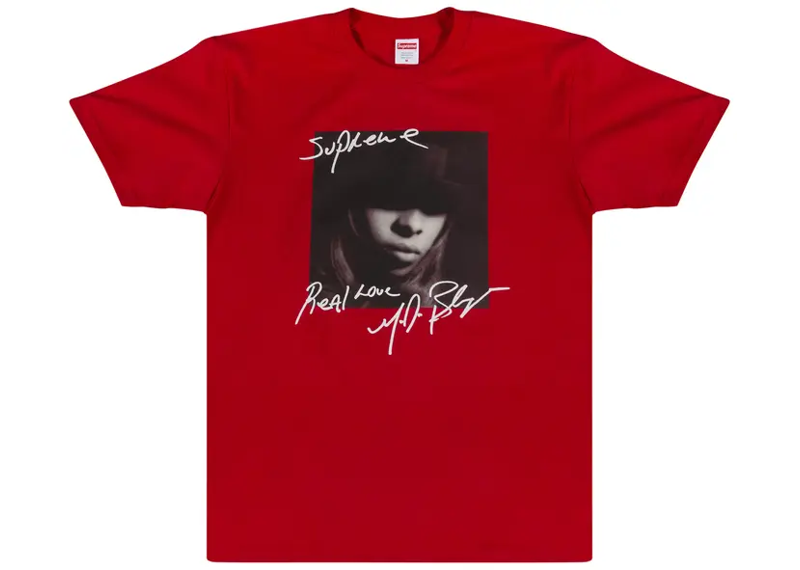 Supreme Mary J. Blige Tee Red